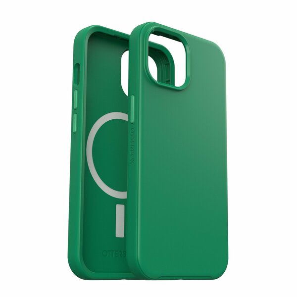 Otterbox Symmetry Plus Magsafe Case For Apple Iphone 15 / Iphone 14 / Iphone 13, Green Juice 77-94032